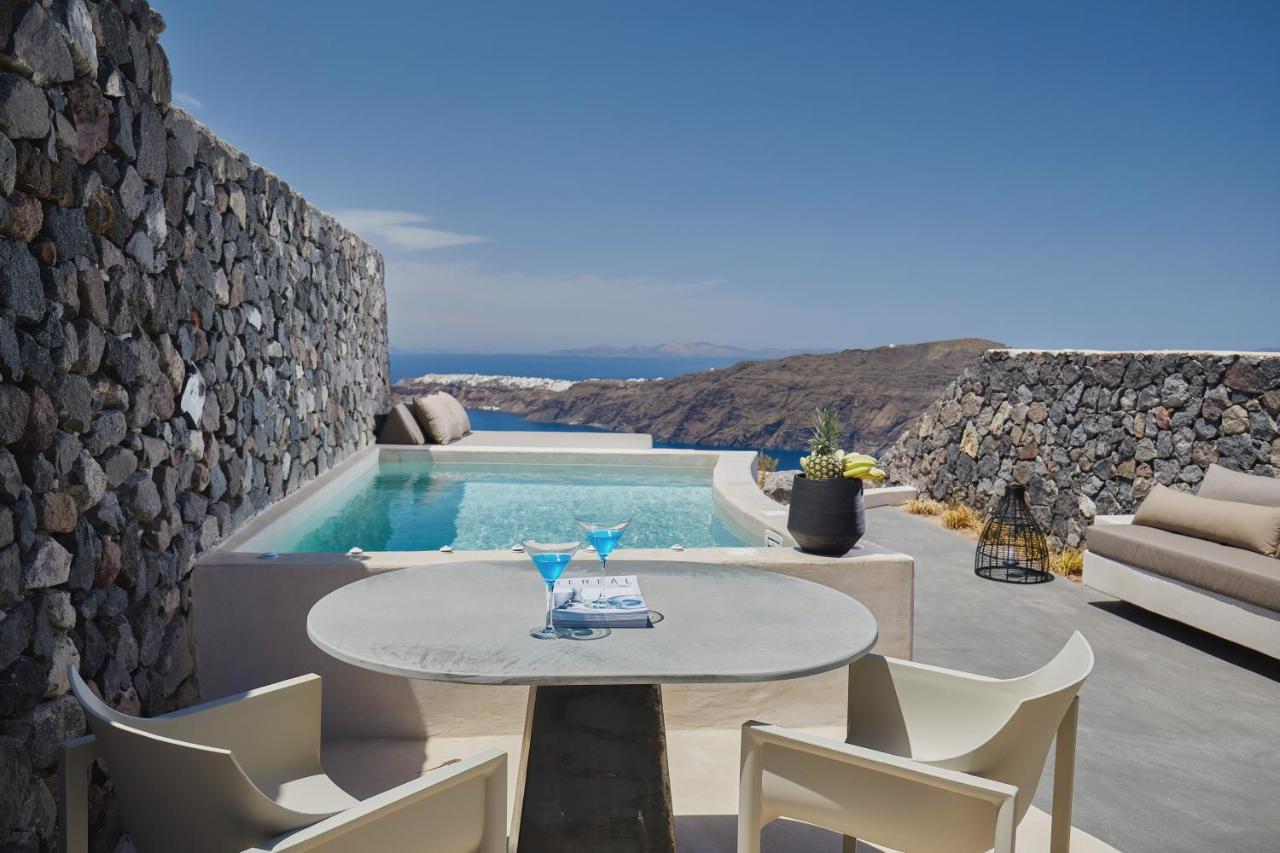 Divine Cave Experience Hotell Imerovigli  Exteriör bild